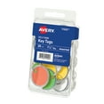 thumbnail image 3 of Avery Split Ring Key Tags, 1-1/4" Round, Metal, Paper, Assorted Colors, Handwrite, 25 Tags, 3 of 11