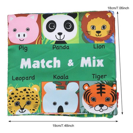 Lhcer Tissu Livre Doux Bebe Chiffon Activite Froisser L Animal Visage Correspondant Livre Education Precoce Livre En Tissu Livres En Tissu Bebe Walmart Canada Lhcer Tissu Livre Doux Bebe Chiffon Activite Froisser L Animal Visage Correspondant Livre Education Precoce Livre En Tissu Livres En Tissu Bebe Walmart Canada