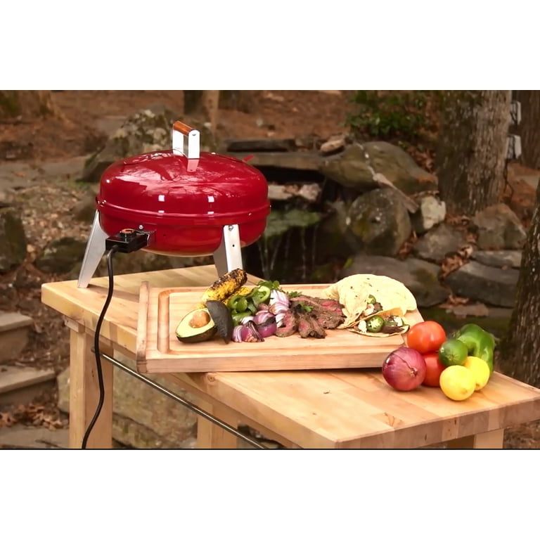 Americana 4-in-1 Dual Fuel Smoker and Grill - Red-Model 5035U4.511 -  Americana Grills