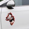 thumbnail image 3 of 13cm Angry Wolf Modleing Motorcycle Stickers on Car Accessories Cute, PVC Exterior Parts Products Decals Sticker Personality,, 3 of 5