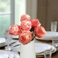 thumbnail image 6 of TACILIP Home Decor, 6pc Artificial Flower Bouquets-fake Flowers-artificial Flowers- Home Decoration Bouquets, Gifts for Men, 6 of 6