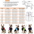 thumbnail image 3 of Windproof Dog Winter Warm Jacket, Waterproof Dog Raincoat Warm Dog Vest Cold Weather Pet Clothes with D-Ring for Small Medium Large Dogs, Pink, 3 of 7