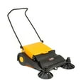 thumbnail image 2 of Industrial Push Sweeper 32" Cleaning Width Black and Yellow, 2 of 6