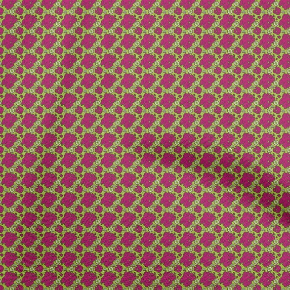 oneOone Cotton Cambric Light Green Fabric Retro Map Sewing Fabric By The Yard Printed Diy Clothing Sewing Supplies 42 Inch Wide