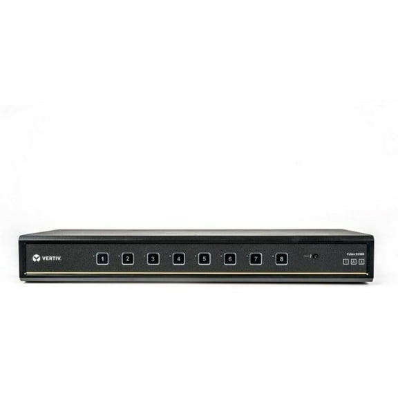 Vertiv Cybex SC900 Secure KVM | Dual Head | 8 Port Universal and DPP | NIAP version 4.0 Certified (sc985dph-400)