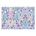 thumbnail image 2 of Colorful Floral Flowers Place Mats Durable Placemats for Indoor Kitchen Dining Cute Funny Table Placemats, 2 of 3