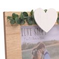 thumbnail image 4 of Celebrations Love Story Heart and Leaves Photo Frame, 4 of 4