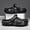 Black, variant on Men’s Camouflage Garden Clogs – Lightweight Breathable Slip-On Sandals with Adjustable Heel Strap, Non-Slip Outdoor Water Shoes for Beach, Fishing & Camping