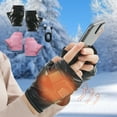 thumbnail image 6 of Smart Heating Gloves for Men and Women, USB Rechargeable Hand Warmer with 3 Temperature Settings, Fast Heating Winter Gloves for Office, Home, Outdoor, Arthritis Pain Relief, Cold Weather Accessories, 6 of 6