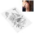 thumbnail image 1 of Temporary  Sticker - Waterproof Women  Sticker with Fantastic Flower Patterns for Arm Chest Back Leg Tattooing Art and Beauty, 1 of 8