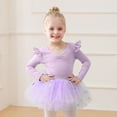 thumbnail image 4 of Boys Sweatsuit Size 10 Long Sleeve Ballet Leotard for With Detachable Tutu Skirt Dance Gymnastics Performance Elegant Twirl Outfit for Recital Practice and, 4 of 4