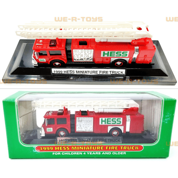 1999 Hess Miniature Fire Truck