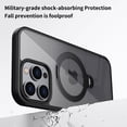 thumbnail image 6 of ELEHOLD Clear Case for iPhone 16 Pro, Magnetic Translucent Clear Case with Invisible Stand,Clear, 6 of 6