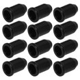 thumbnail image 1 of Guitar String Mounting Buckle, Guitar Through Body Ferrules Iron Durable 12Pcs Replacement Add Pressure  For Electric Guitars Gold,Black, 1 of 8