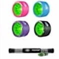 thumbnail image 3 of Atom Roues de Patin Savant avec Roulements Bioniques 8mm Ensemble Complet de 8 - Rose 88A, 3 of 3