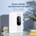 thumbnail image 3 of CHUANK 2-in-1 Dehumidifier and Air Purifier with Drain Hose Remote Control LCD Touchscreen Humidity Setting 77oz Smart Dehumidifier with Auto ON/Off 24H Timing for 300 sq.ft Basement Bedr, 3 of 9