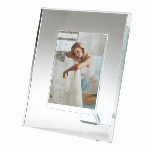 SARO PF105.C46 Crystal Glass Photo Frame  Clear