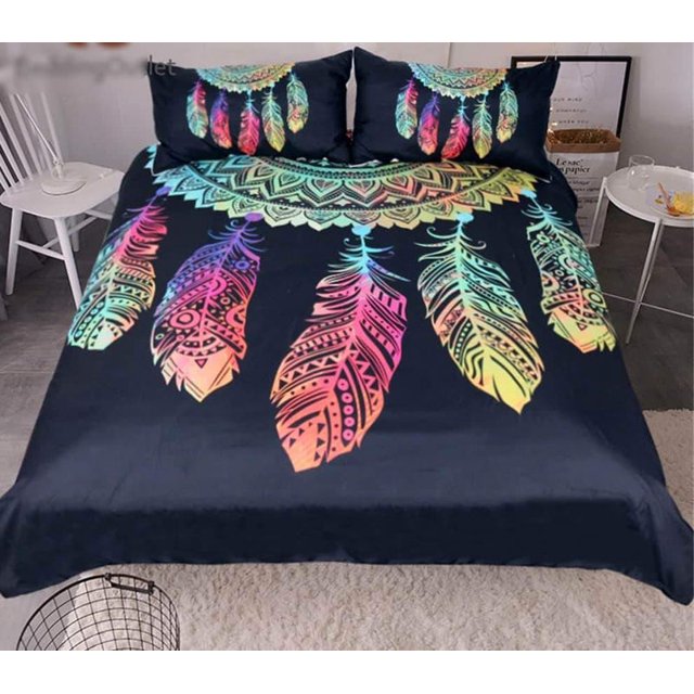 Juego de Cama Atrapasueños de Colores Diseño Nativo Americano LT10