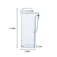 thumbnail image 3 of JingChun Large Plastic Water Pitcher with Lid Round Water Carafe – BPA-Free, Dishwasher Safe – Water, Tea, or Juice Containers with Lids for Fridge, 3 of 9