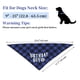 thumbnail image 2 of Bandana de Cumpleaños para Perros Unique Bargains, Bandana Linda de Cumpleañero para Perros Pequeños, Medianos y Grandes, Bandanas para Fiesta de Cumpleaños, Grande Azul, 2 of 7