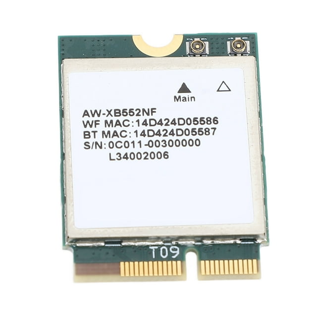 Wireless Card, Easy To Install MT7902 2.4GHz 5GHz 6GHz Card 2400Mbps High Speed for PC