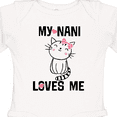 thumbnail image 4 of Inktastic My Nani Loves Me Girls Girls Long Sleeve Baby Bodysuit, 4 of 5