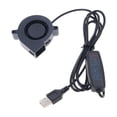 thumbnail image 3 of 5015 Cooling USB Blower Fan 3D Printer 5V Fan Blower Cooling Fan for PC 3D Printer Repair Replacement 50x50x15mm, 3 of 10