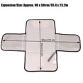 thumbnail image 3 of Baby Diaper Changing Pad Portable Multifunctional Travel Changing Mat Station for NewbornGray, 3 of 4