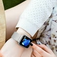 thumbnail image 4 of Metal Stainless Steel Band Compatible with Apple Watch strap 38-41mm, Adjustable Magnetic Strap, 4 of 5