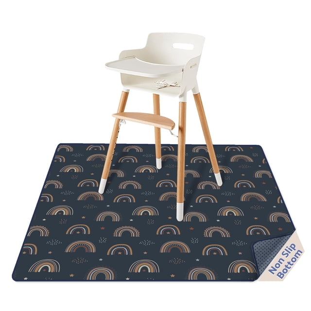 Alfombrilla Protectora para Bebé Blissful Diary 128x128 cm Impermeable Antideslizante