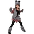 thumbnail image 6 of Joyfy Girls Wolf Costume Set, Children's Werewolf Costume, Girls Horror Halloween Costume, 6 of 7