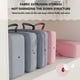 thumbnail image 5 of Bolsa de almacenamiento de ropa portátil, gran capacidad, bolsa de viaje para maleta, bolsa especial de finalización de ropa, resistente, impermeable, organizadora, fácil de transportar,, 5 of 9