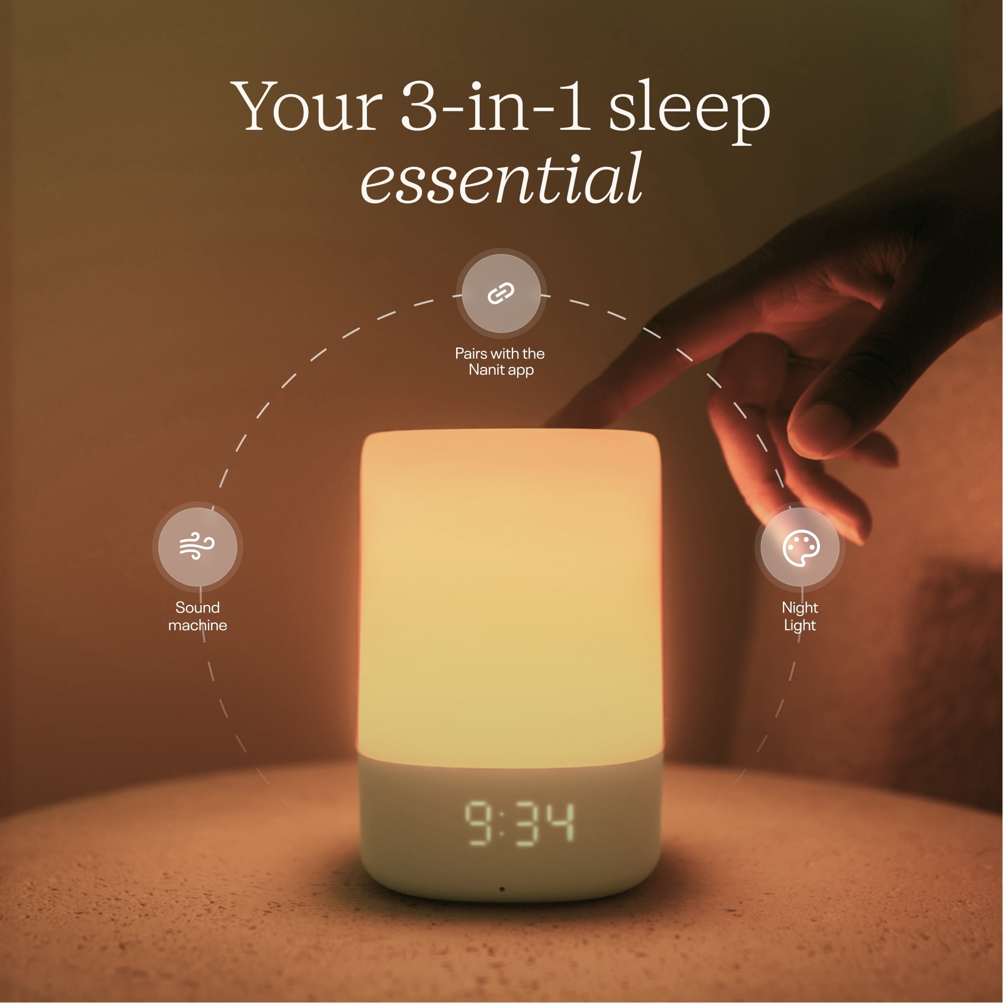 Nanit Sound Machine and Night Light