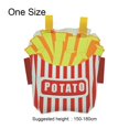 thumbnail image 2 of Hsqqdc Adults Funny Food Print Outfit Set,One Size for Men Women(fries), 2 of 7