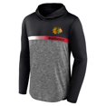 thumbnail image 2 of Men's Fanatics Branded Black Chicago Blackhawks Podium Defender Pullover Hoodie, 2 of 3