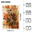 thumbnail image 3 of Wirebound Notebook Hardcover Spiral Notebooks Owl and Branch, 60 Pages, 80 GSM, 5.7 x 8.3in, 3 of 7