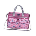 thumbnail image 4 of Lipstore Sac Fourre-Tout pour Couches Poches Intérieures à Glissière Voyage Grande Capacité Sac à Langer Rouge P, 4 of 8