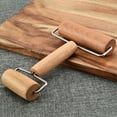thumbnail image 4 of NUZYZ Dual Ended Wooden Rolling Pin Flour Pastry Dough Roller Kitchen Baking Tool, 4 of 7