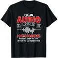 thumbnail image 1 of Audio Engineer Sound Tech Problem Solver Studio Gear Gift Unisex T-Shirt Z01519, up to size 5XL, 1 of 4