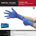 thumbnail image 5 of MICROFLEX Cobalt Disposable Nitrile Exam Glove Standard Cuff Length MEDIUM N192 100 per Box, 5 of 5