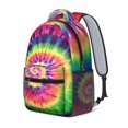 thumbnail image 2 of Tie Dye Popular Art Backpack for School,Schoolbag with Adjustable Shoulder Straps & Padded Back,15.3"x11"x6.7", 2 of 6