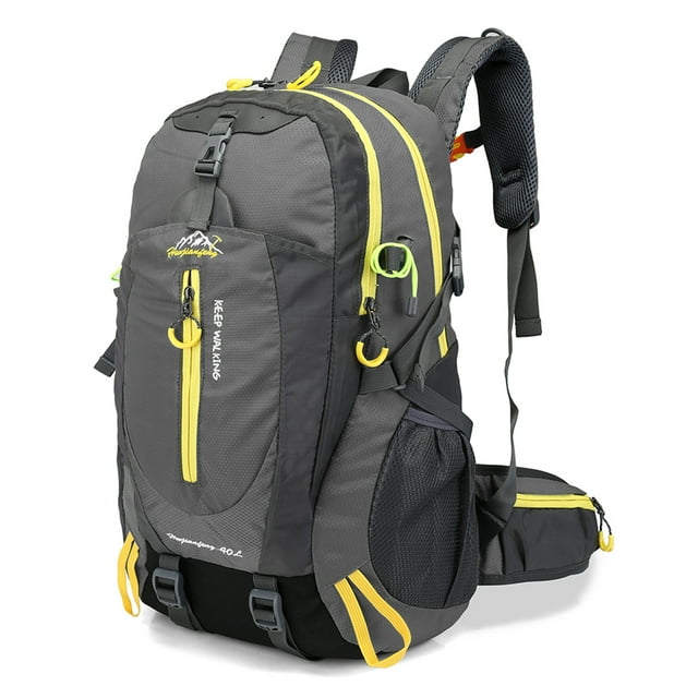 Mochila Mochila de viaje resistente al agua de 40L para campamento, caminata, portátil, mochila para Hwjianfeng Mochila