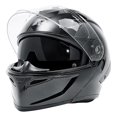 thumbnail image 2 of Casco Moto Abatible Luz Led Anti Niebla Espejo Doble, 2 of 9