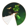 thumbnail image 3 of Bingfone Christmas Tree Skirt Mat Christmas Decoration Interior 48"-St. Patrick'S Day4, 3 of 8