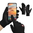 thumbnail image 2 of Royalbelle Windproof Winter Cycling Gloves, Reflective Design Full Finger Breathable Biking Gloves, Plush-Lined Cold Weather Water Resistant Windproof, Warm Anti-Slip For Running, Biking, Workout, 2 of 8