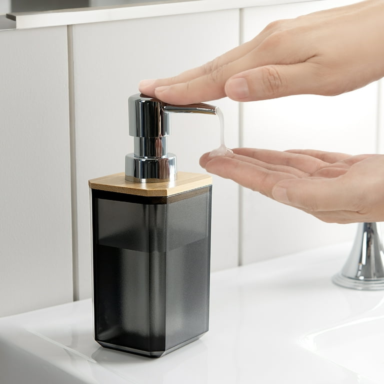 Mainstays Black 3-Piece Plastic Bath Accessory Set photo 6