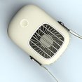 thumbnail image 2 of Abanico Colgante, Mini Ventilador De Verano Ajustable para El Hogar para Otros Al Aire Libre-Blanco, 2 of 5