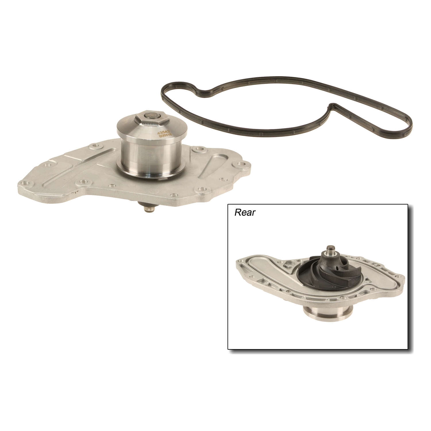 Gates 43542 Standard Engine Water Pump-Water Pump