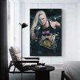 thumbnail image 3 of PPHAOSHO Ronda Rousey Professional Wrestler Poster frameless Painting Canvas Wall Posters Art Picture Print Modern Home Decor 8x12inch, 3 of 7