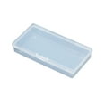 thumbnail image 2 of Ounissouiy Cubo de plástico transparente, organizador de piezas, joyero resistente, accesorios de Interior de coche con tapa con bisagras para cosméticos, Almacenamiento y organización del hogar Ounissouiy HA059923-00, 2 of 6